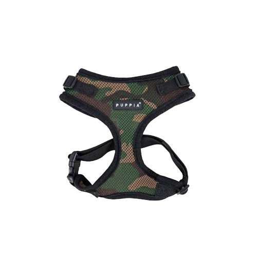 Puppia Ritefit - Harnais pour chien - Camouflage - M