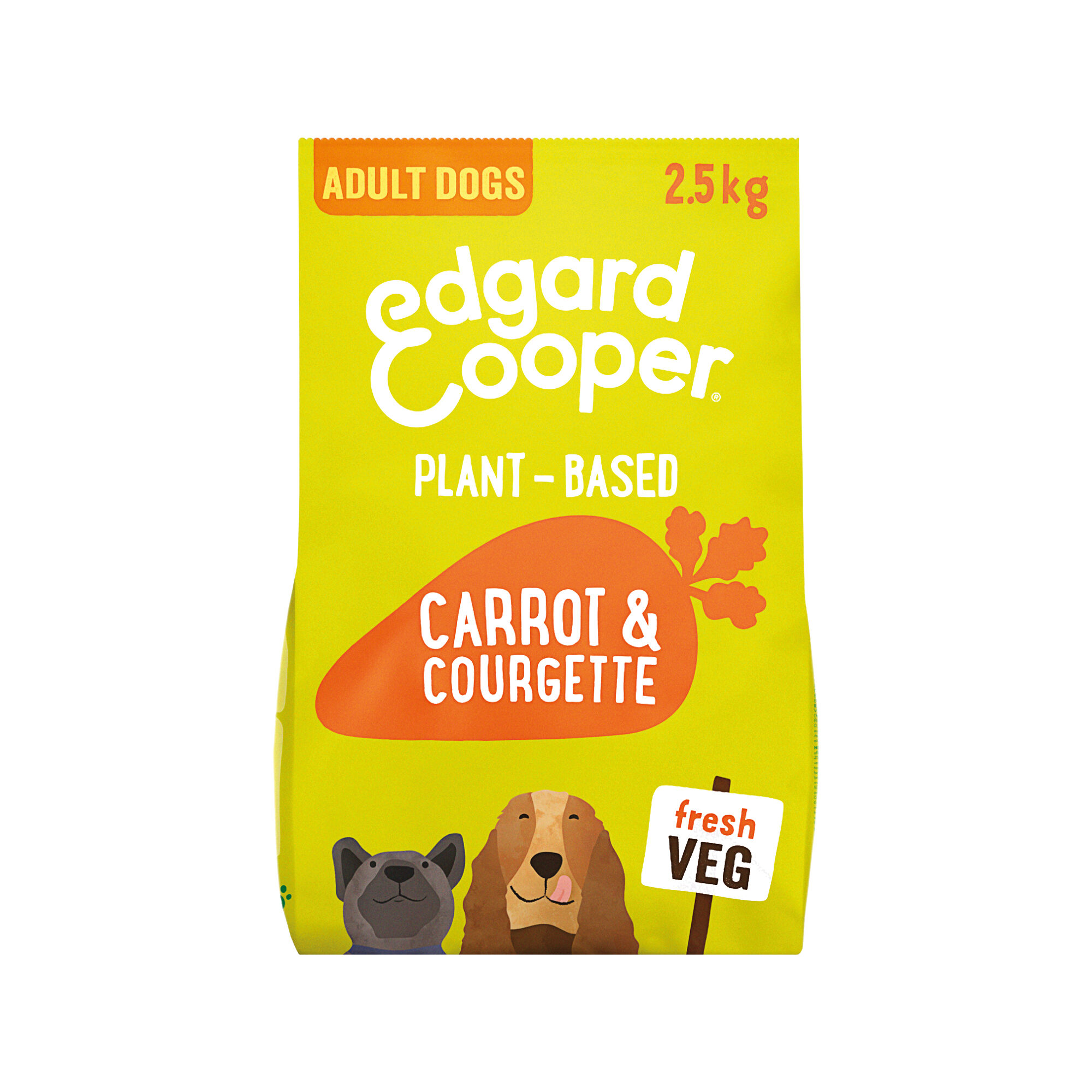 Edgard Cooper Adult Hundefutter – Vegetarisches Rezept Mit Rote Beete & Kürbis, Hypoallergen, Leicht Verdaulich, Mit Vitamin B12