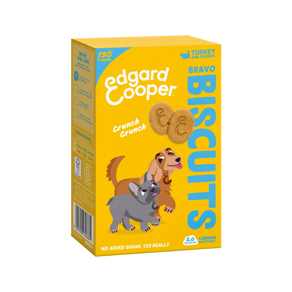 Edgard & Cooper Kekse - Pute & Huhn - 400 g