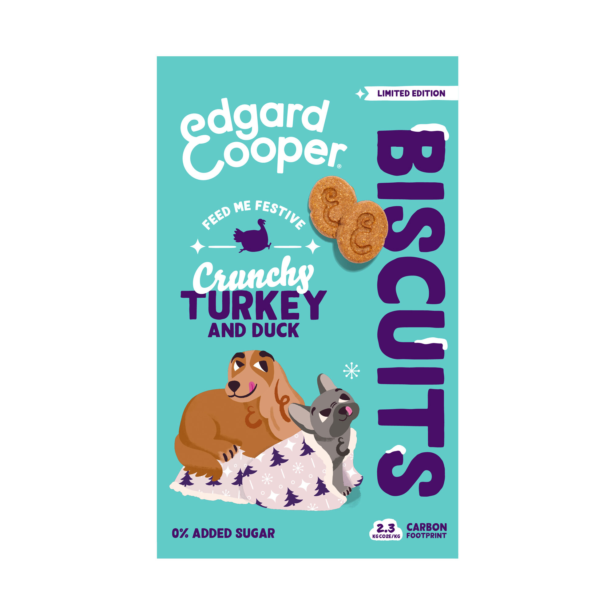 Edgard & Cooper Festive Bicuits - 400 g