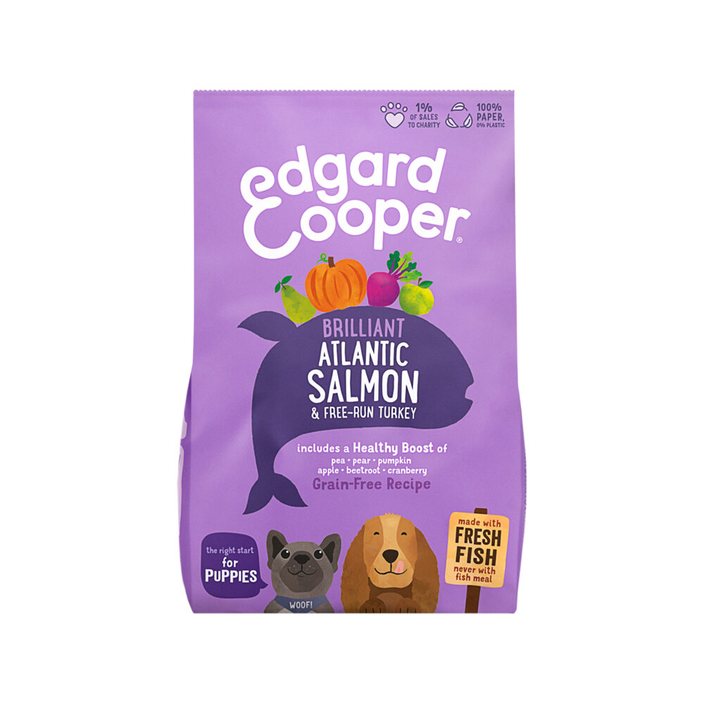 Edgard & Cooper Puppy - Salmon & Free Range Turkey - 7kg