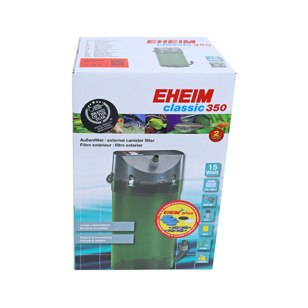 Eheim Filter Classic 350 - Med filtermasse