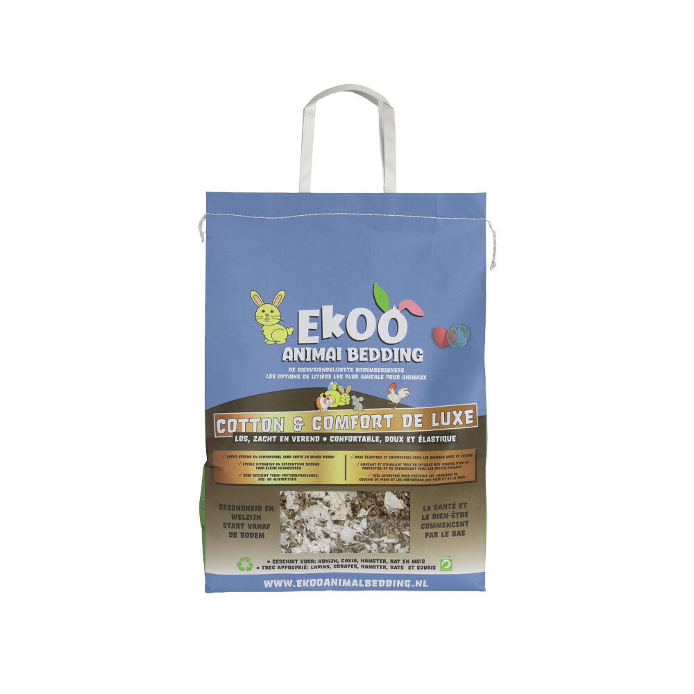 Ekoo Animal Bedding Cotton & Comfort Luxe - 30 L