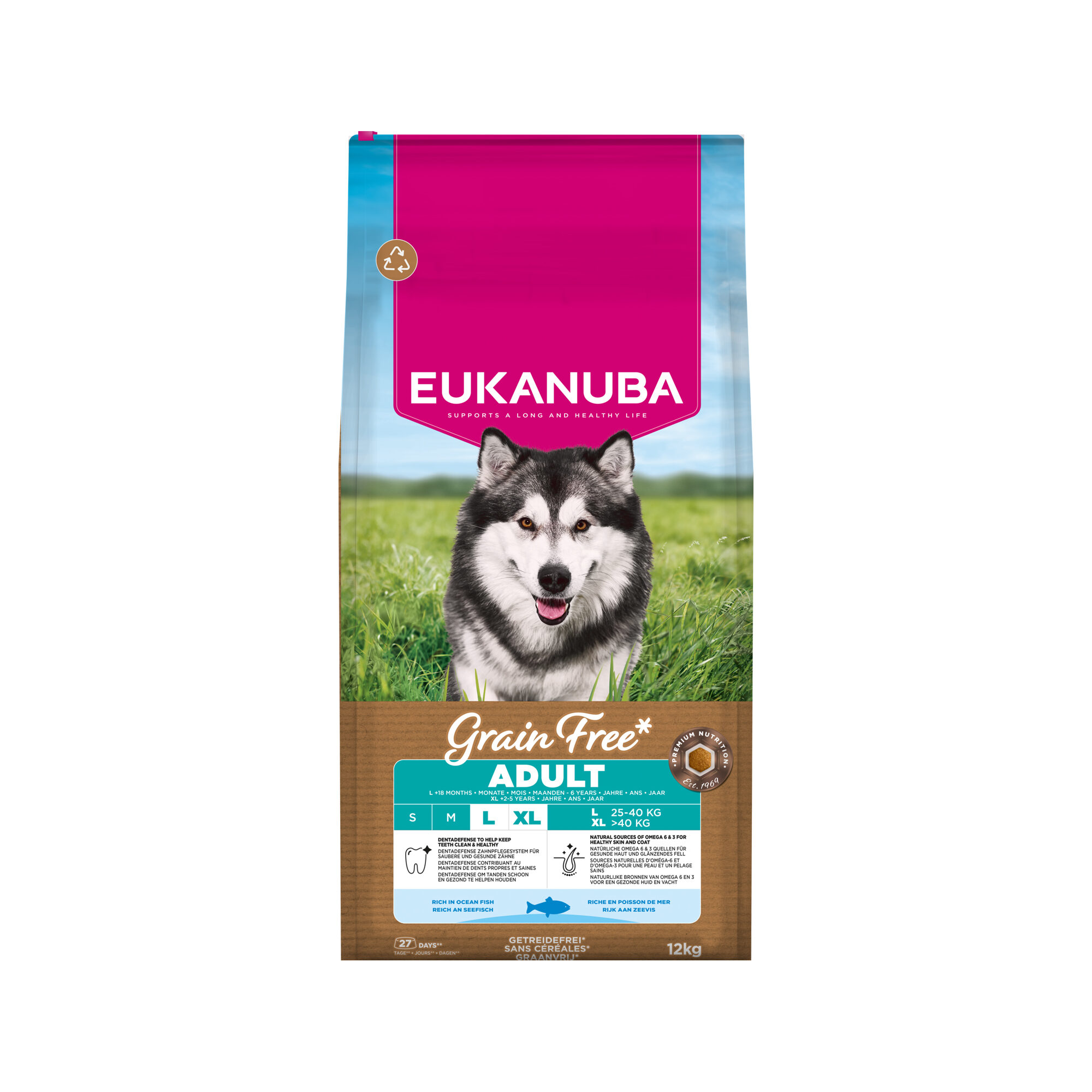 Eukanuba Dog Adult Large Grainfree - 12 kg
