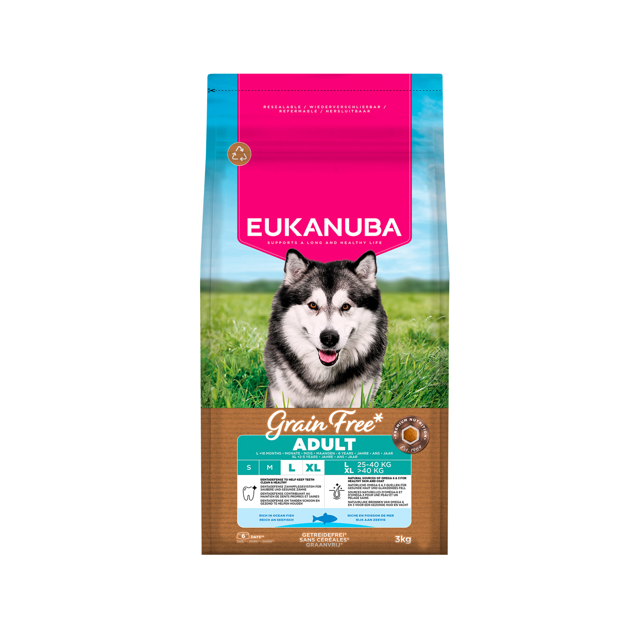 Eukanuba Dog Adult Large Grainfree - 3 kg