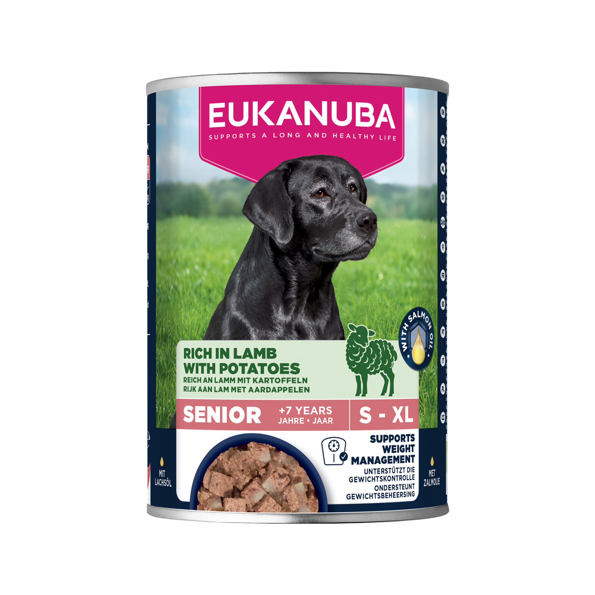 Eukanuba Dog Senior - Wet Food - Lamb & potato - 6 x 400g