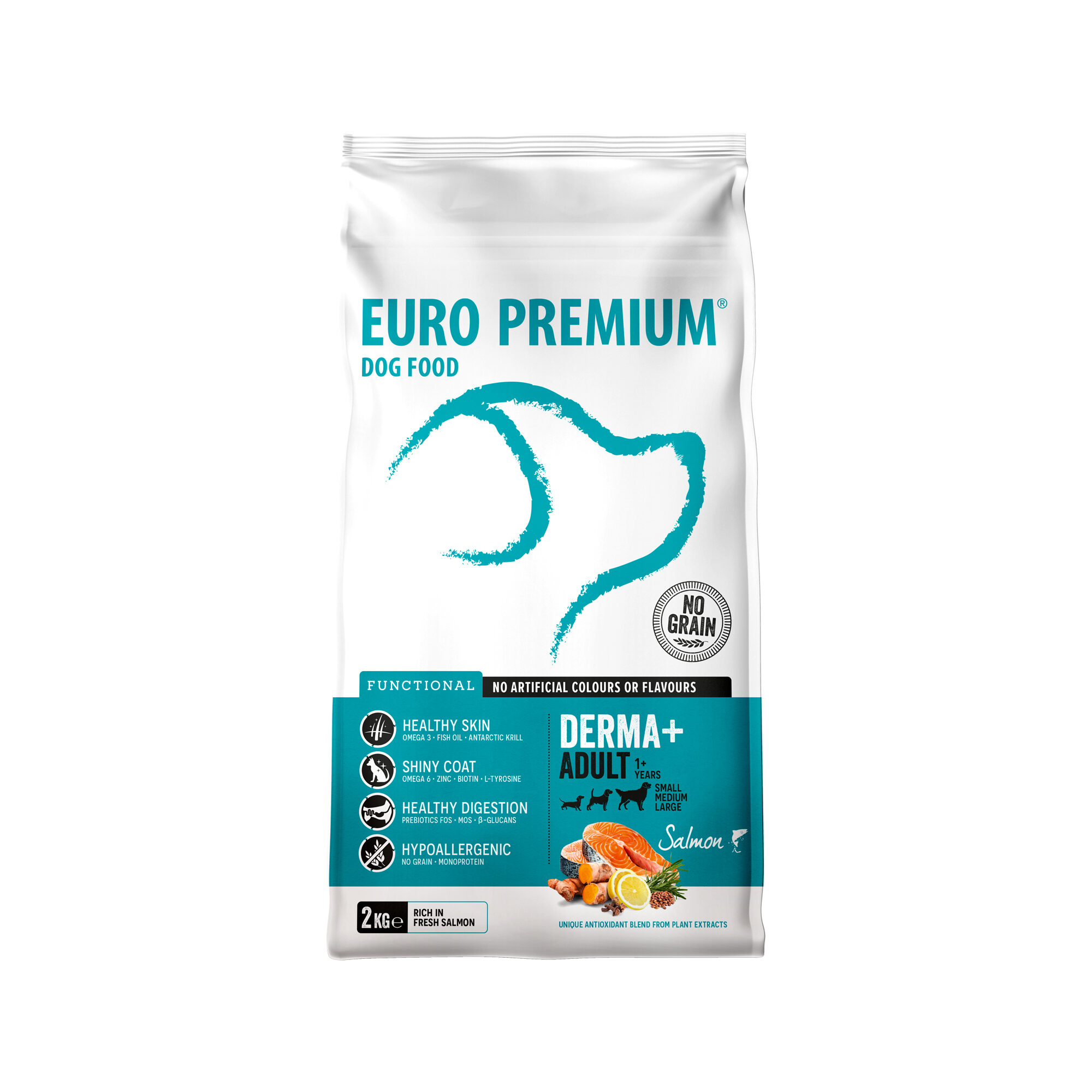 Euro-Premium Adult Derma+ - 2kg
