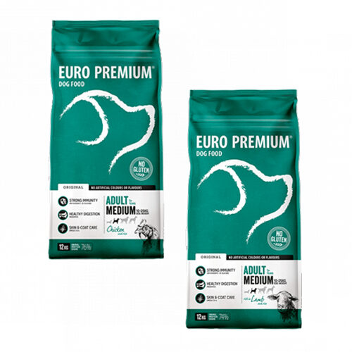 Euro Premium Euro-Premium Adult Medium - Huhn & Reis - 12kg