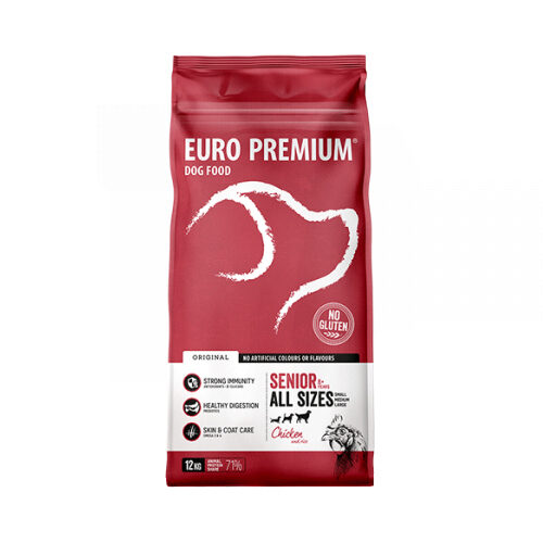 Euro Premiun Senior Kylling og Ris - 3 kg