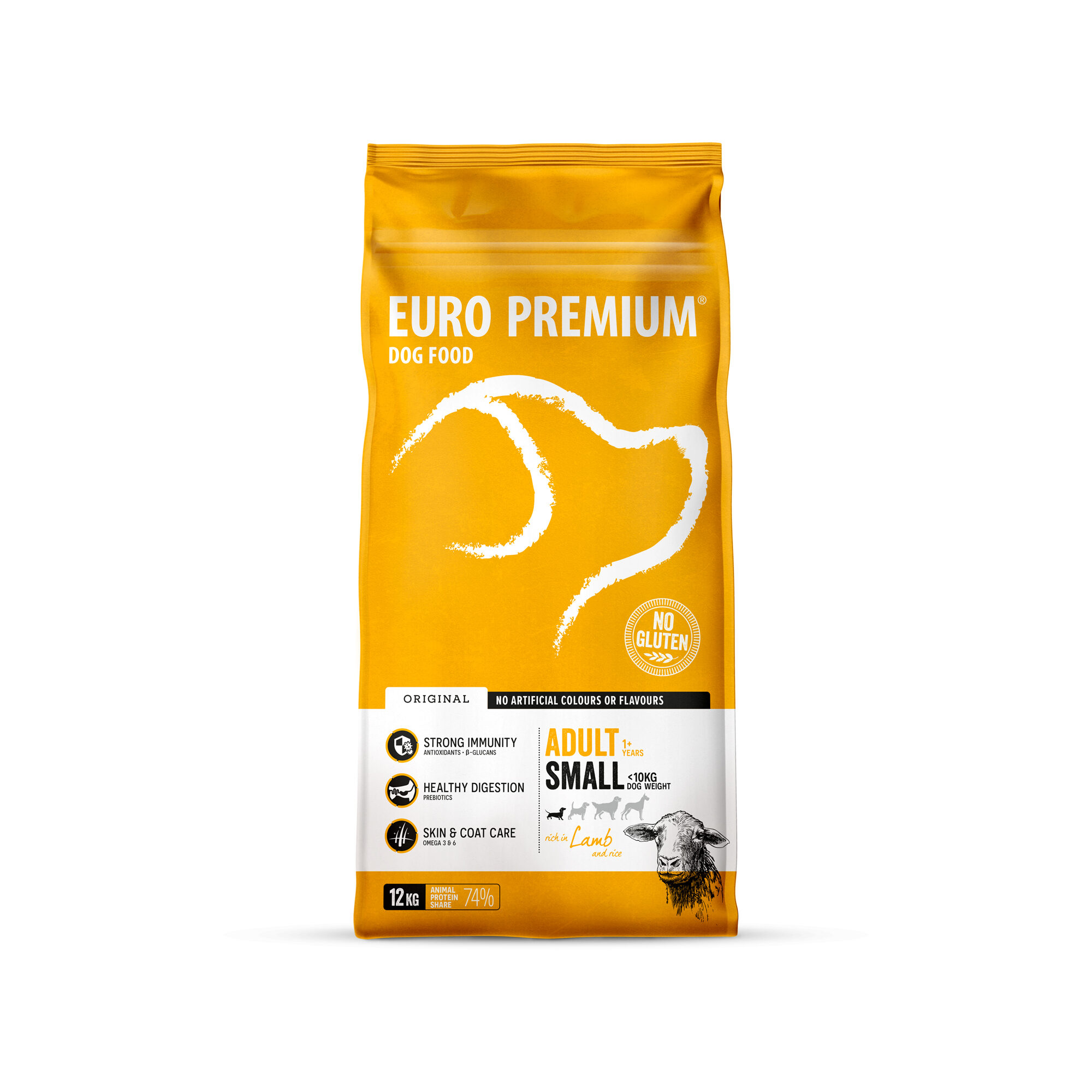 Euro Premium Small Adult - Lamb and Rice - 12 kg
