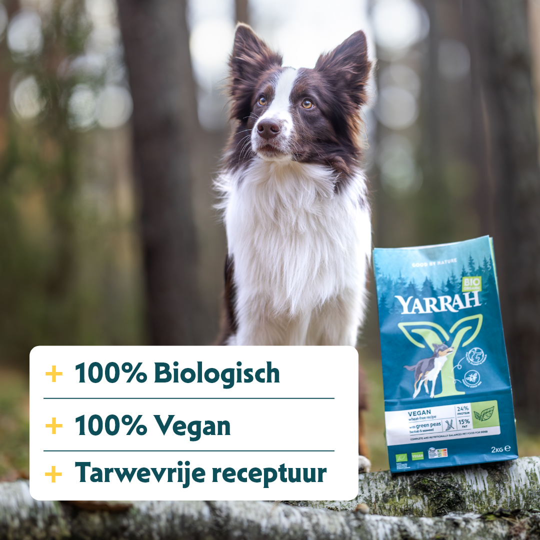 Yarrah - Bio Droogvoer Hond Vega Graanvrij