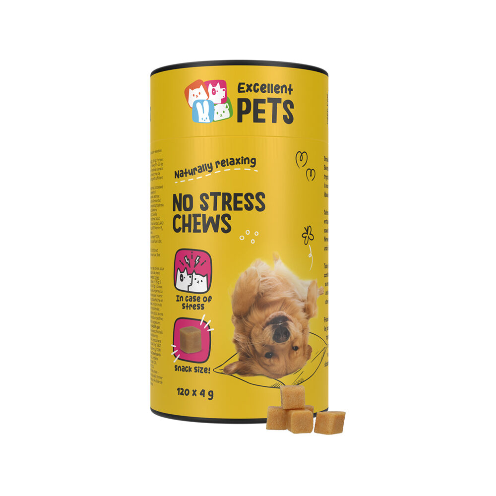 Excellent Pets Dog No Stress Soft Chews - 120 pieces