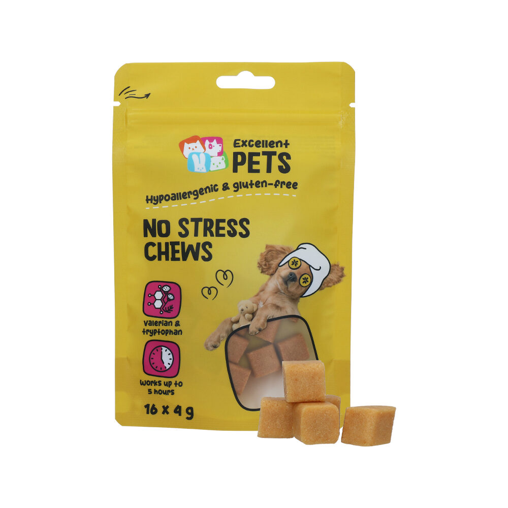 Excellent Pets Dog No Stress Soft Chews - 16 pieces