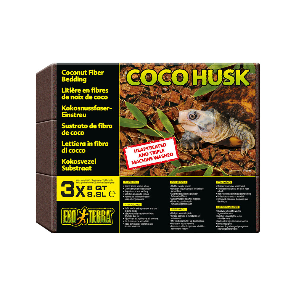 Exo Terra Coco Husk Coconut Chips - 3x 8,8L