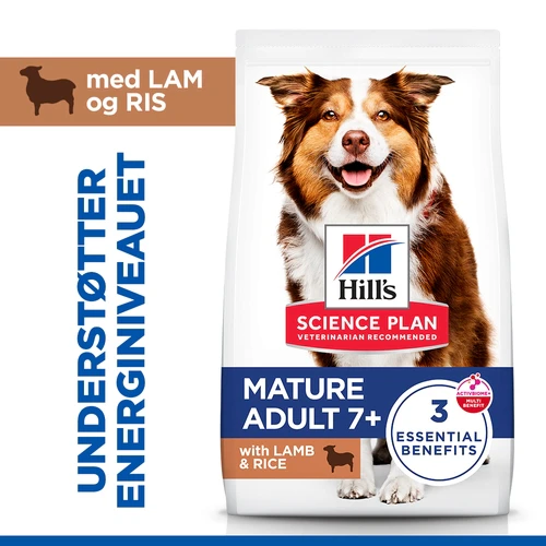 Hill's Science Plan - Medium - Mature Adult 7+ - Lam & Ris