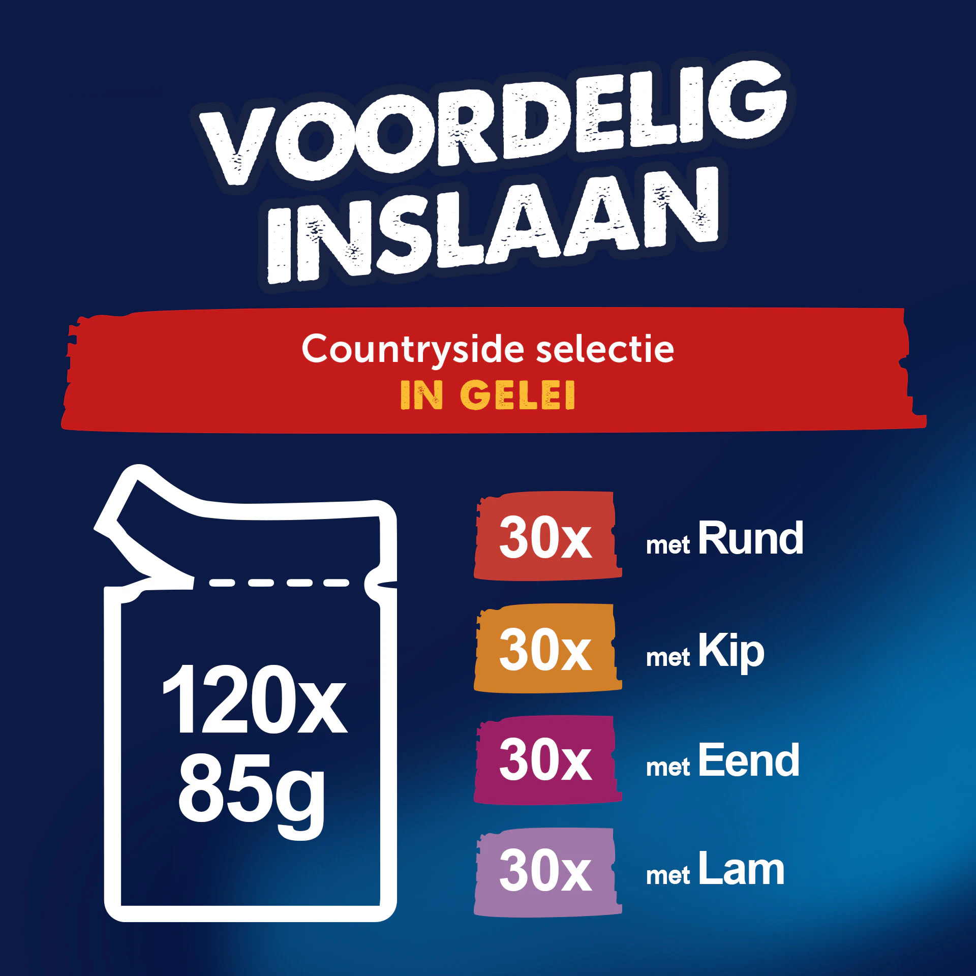 Felix Elke Dag Feest in Gelei - Countryside Selectie - 120 x 85 g