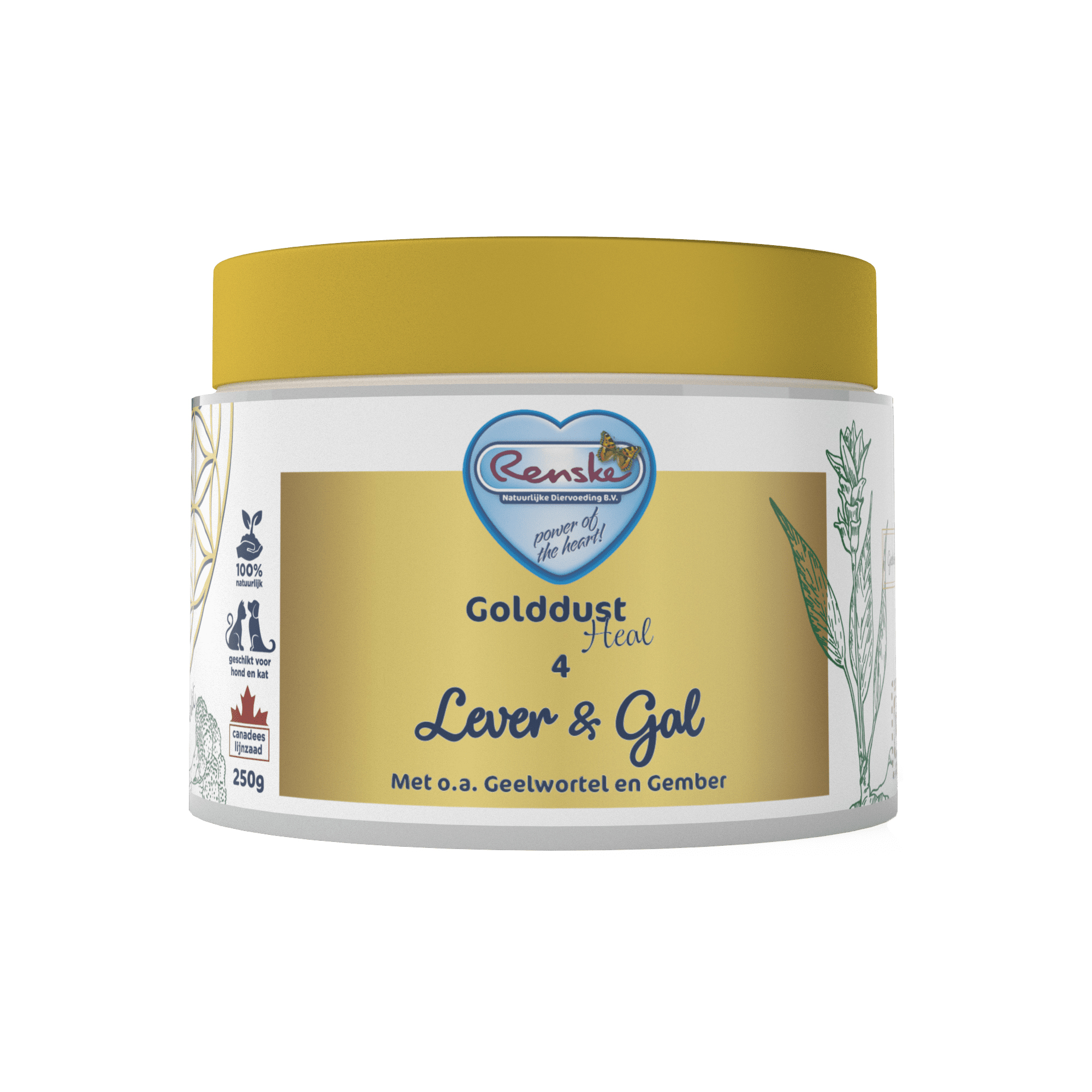 Renske Golddust Heal 4 Leber & Galle - 250 G