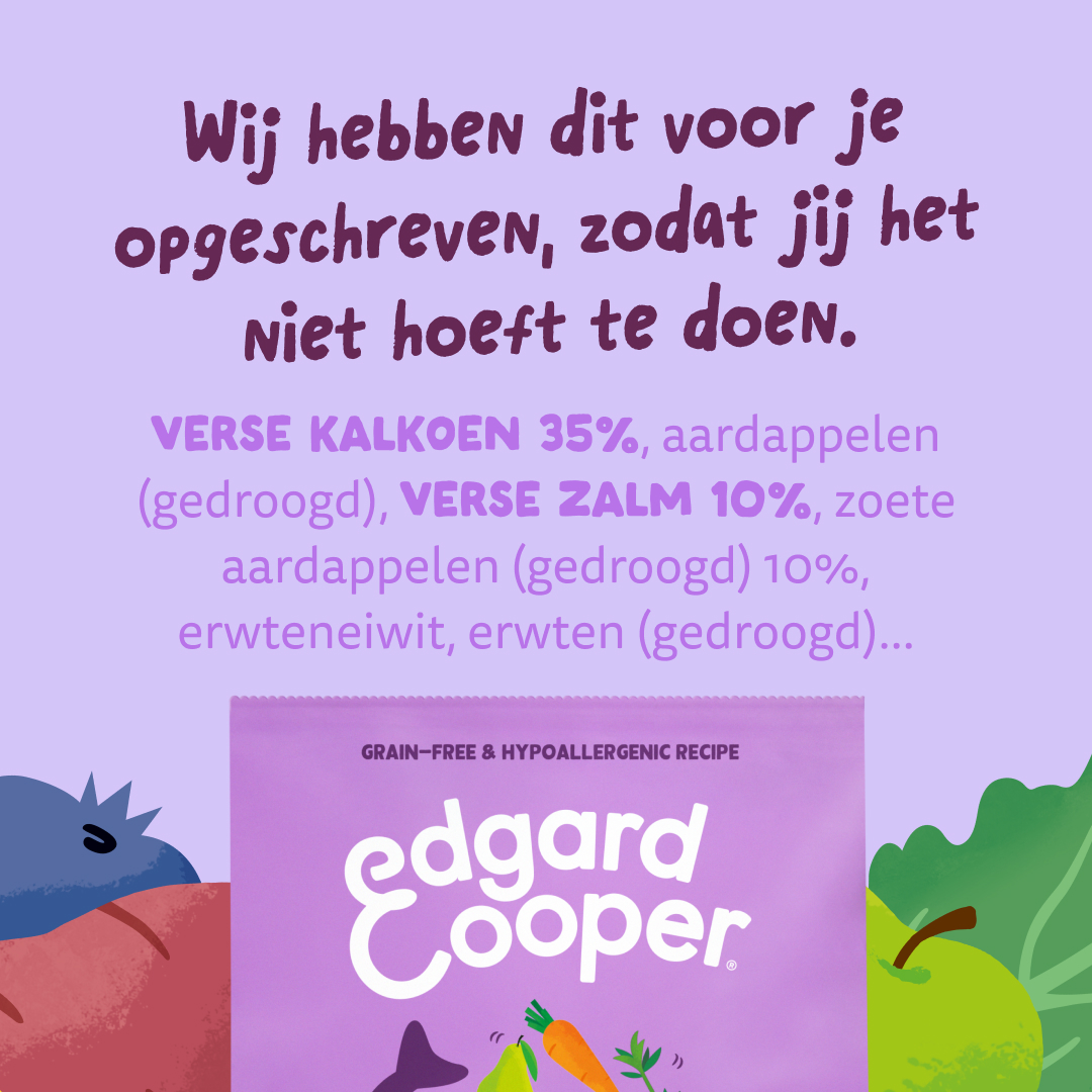 Edgard & Cooper Puppy - Zalm & Scharrelkalkoen