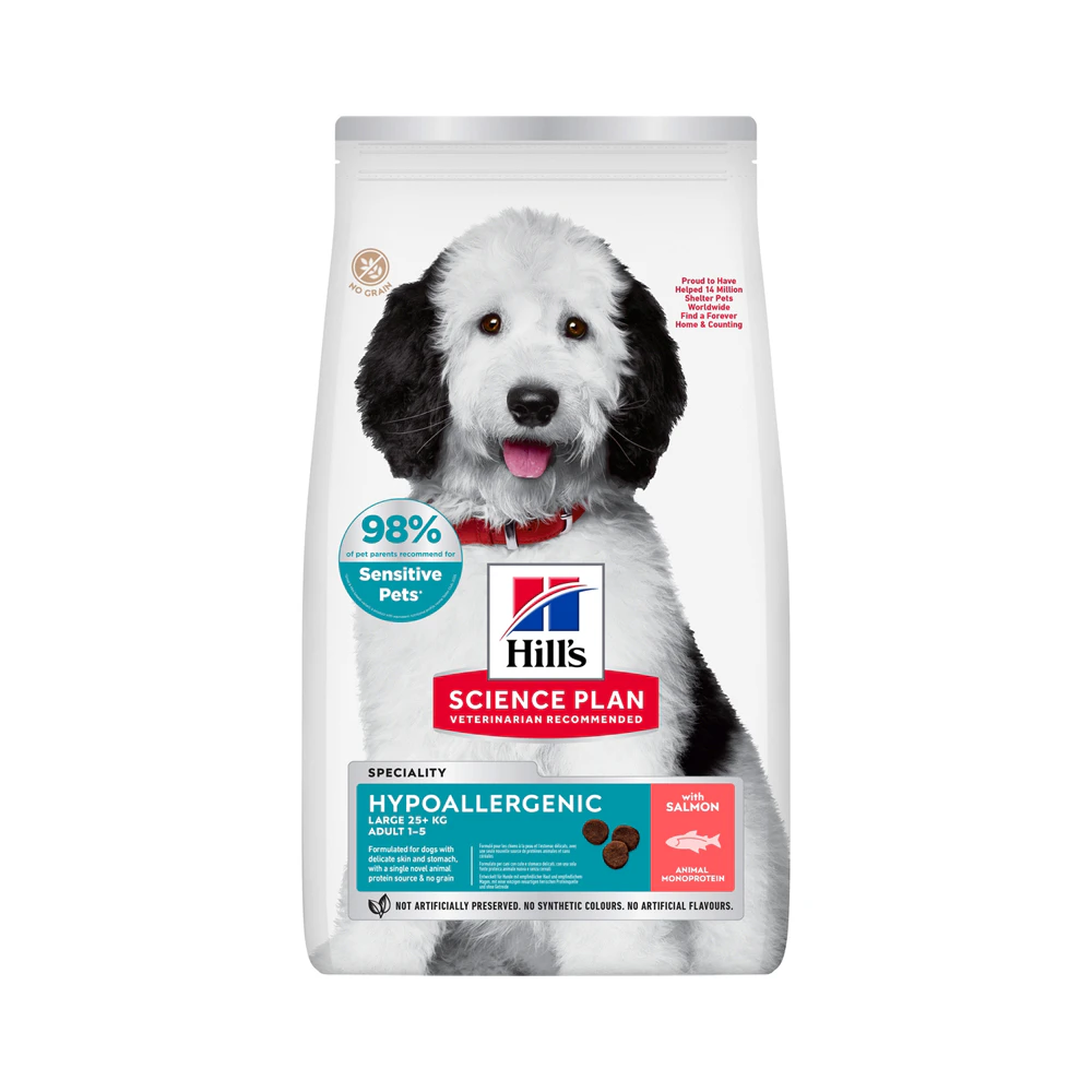 Hill's Science Plan Hypoallergenic Adult Large Dog - Salmon