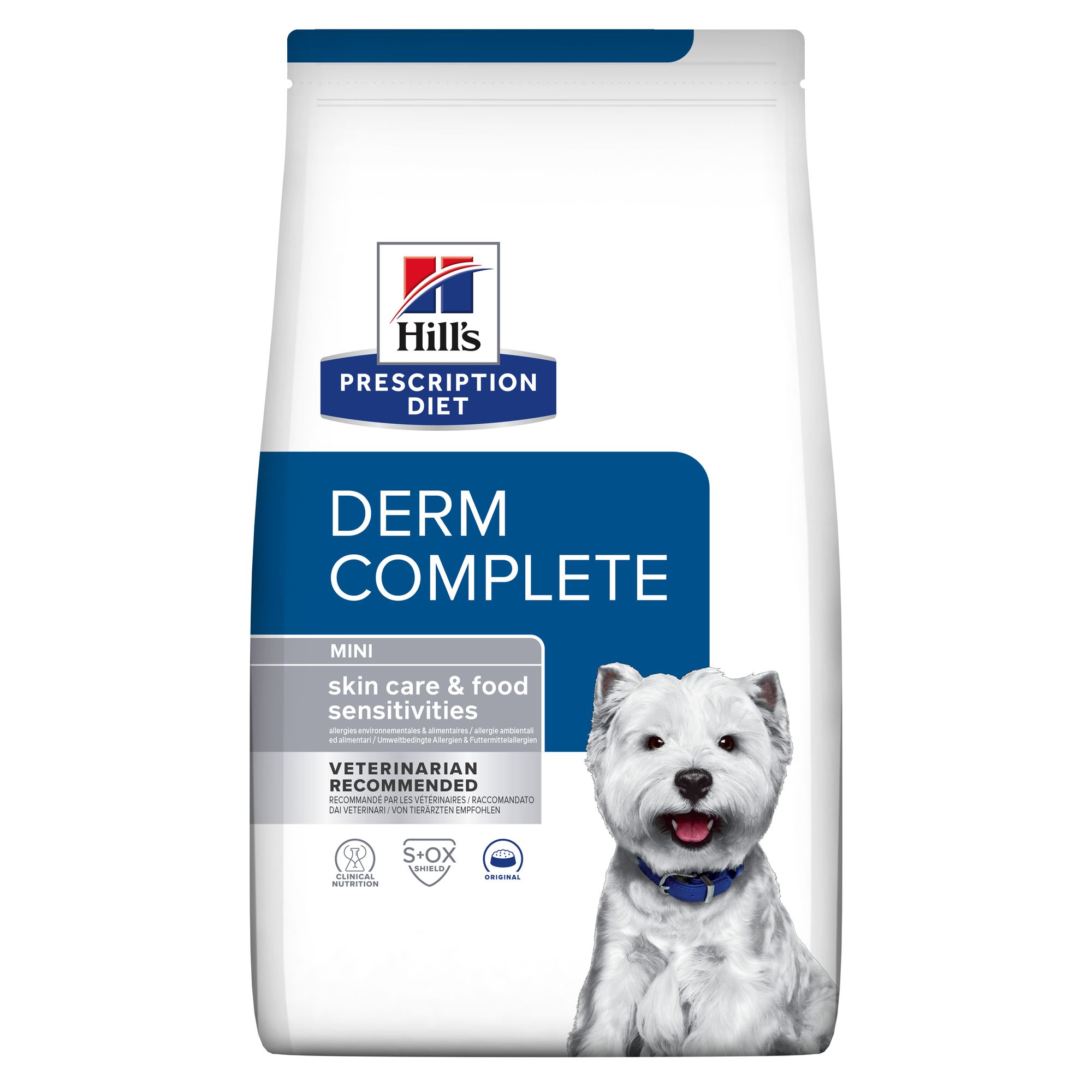 Hill's Derm Complete Mini - Receptpligtig kost - Hunde - 1 kg