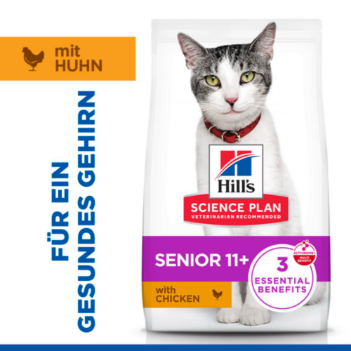 Hill's Science Plan Senior 11+ - Huhn