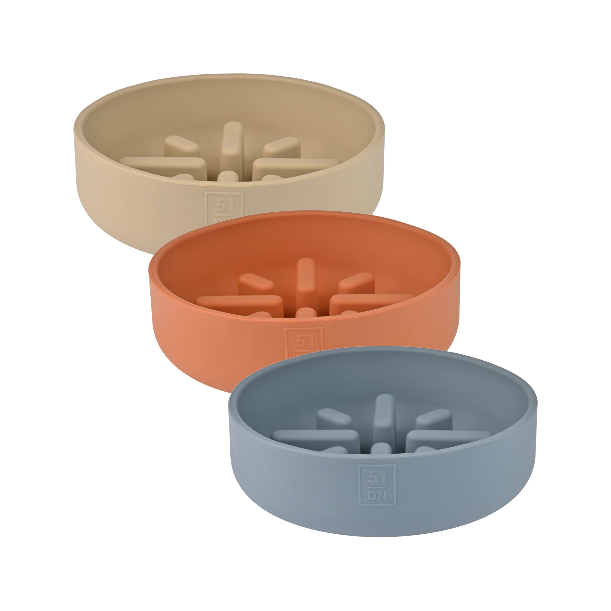 51 Degrees North Sili Bowl Slow Feeder Bowl