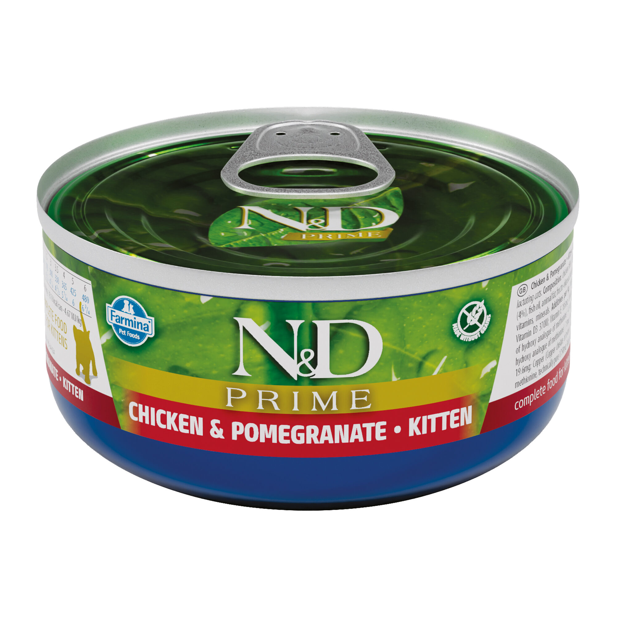 Farmina N&D Prime Kitten - Huhn & Granatapfel - 24 x 70 g