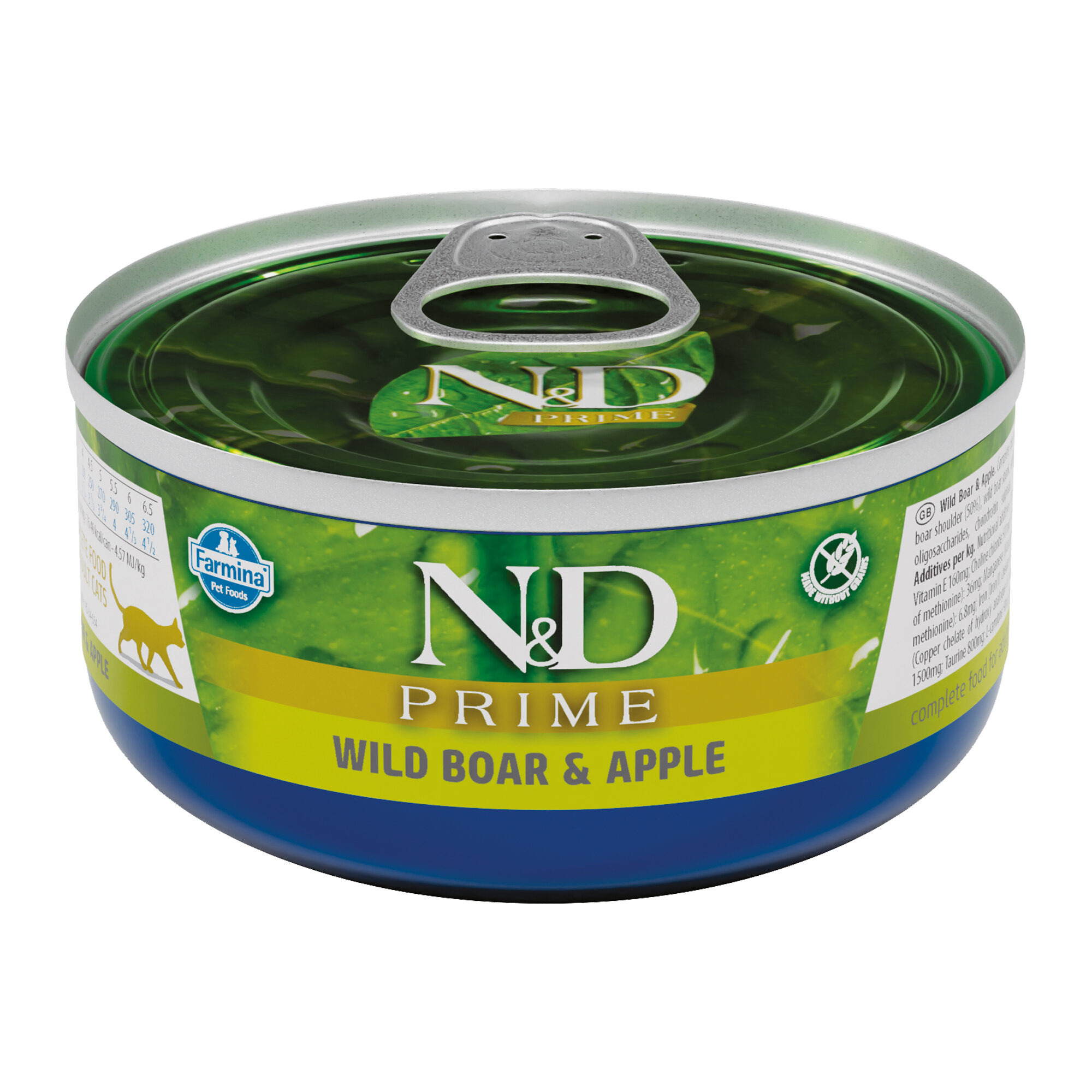 Farmina N&D Prime Natvoer - Wild zwijn & Appel - 24 x 70 g