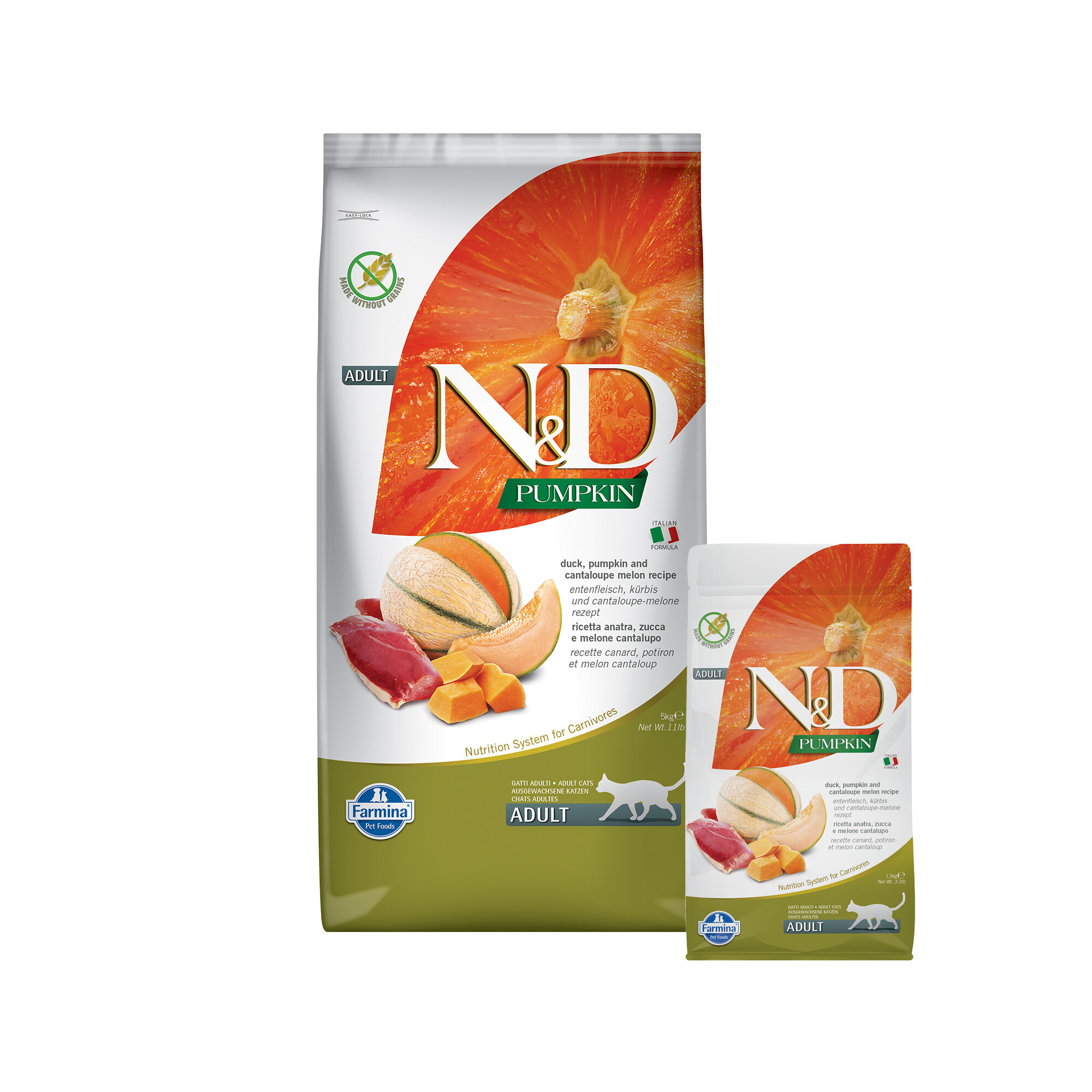 Farmina N&D Pumpkin Adult - Duck | Kat | Bestel | Medpets.nl