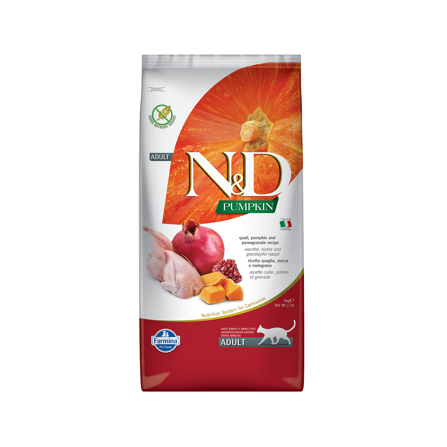 Farmina N&D Pumpkin Adult Kattenvoer - Quail