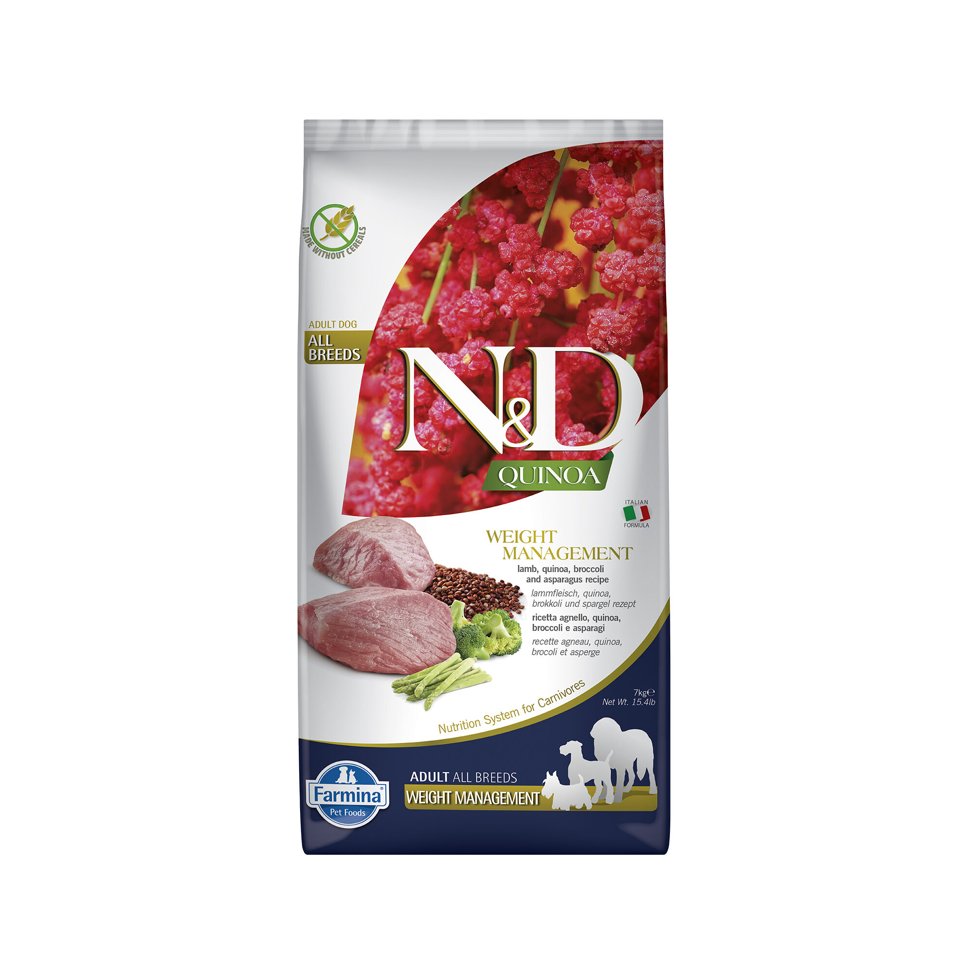 Farmina N&D Quinoa Weight Management Adult Dog - 7 kg