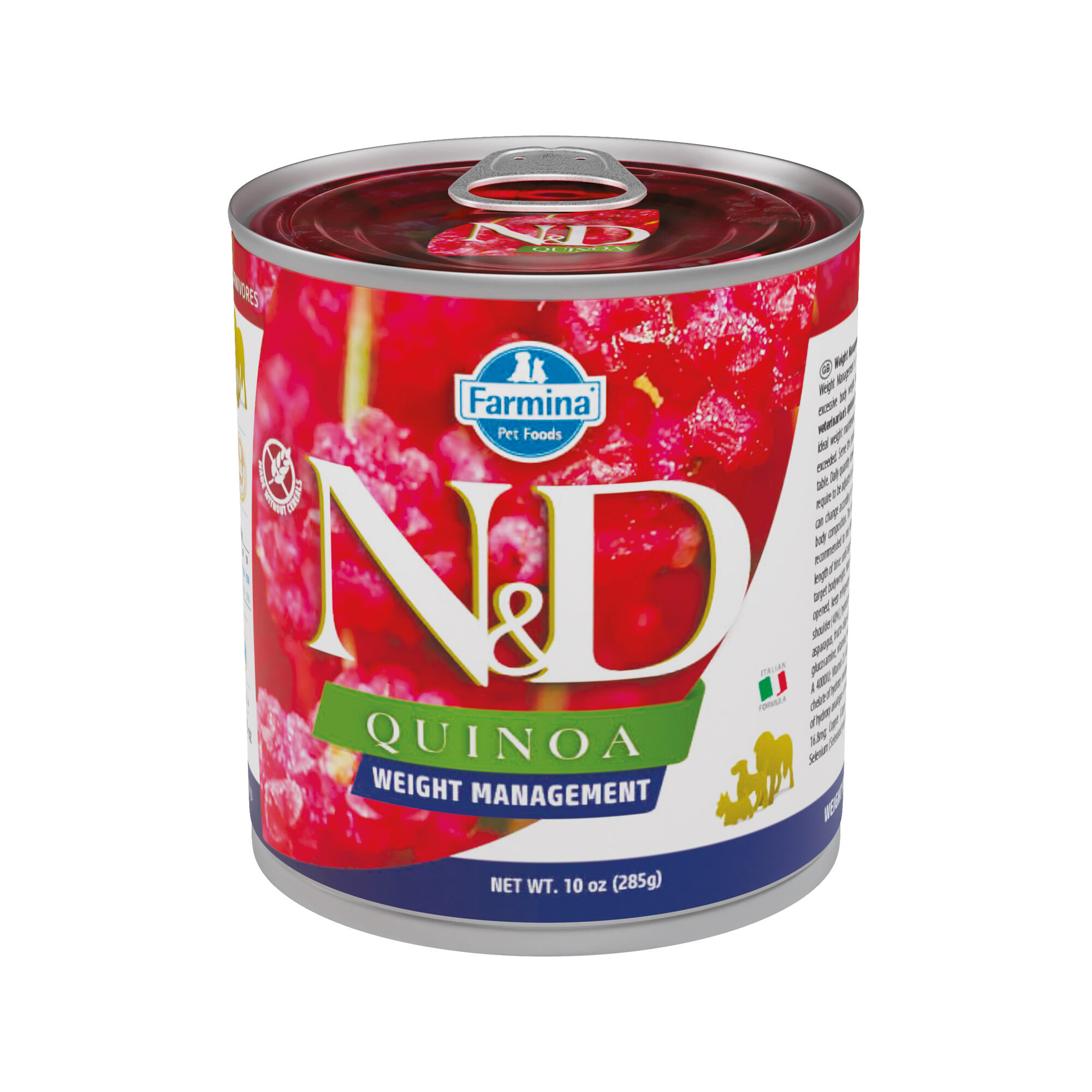 Farmina N&D Quinoa Weight Management Adult - Lamm - 6 X 285 G