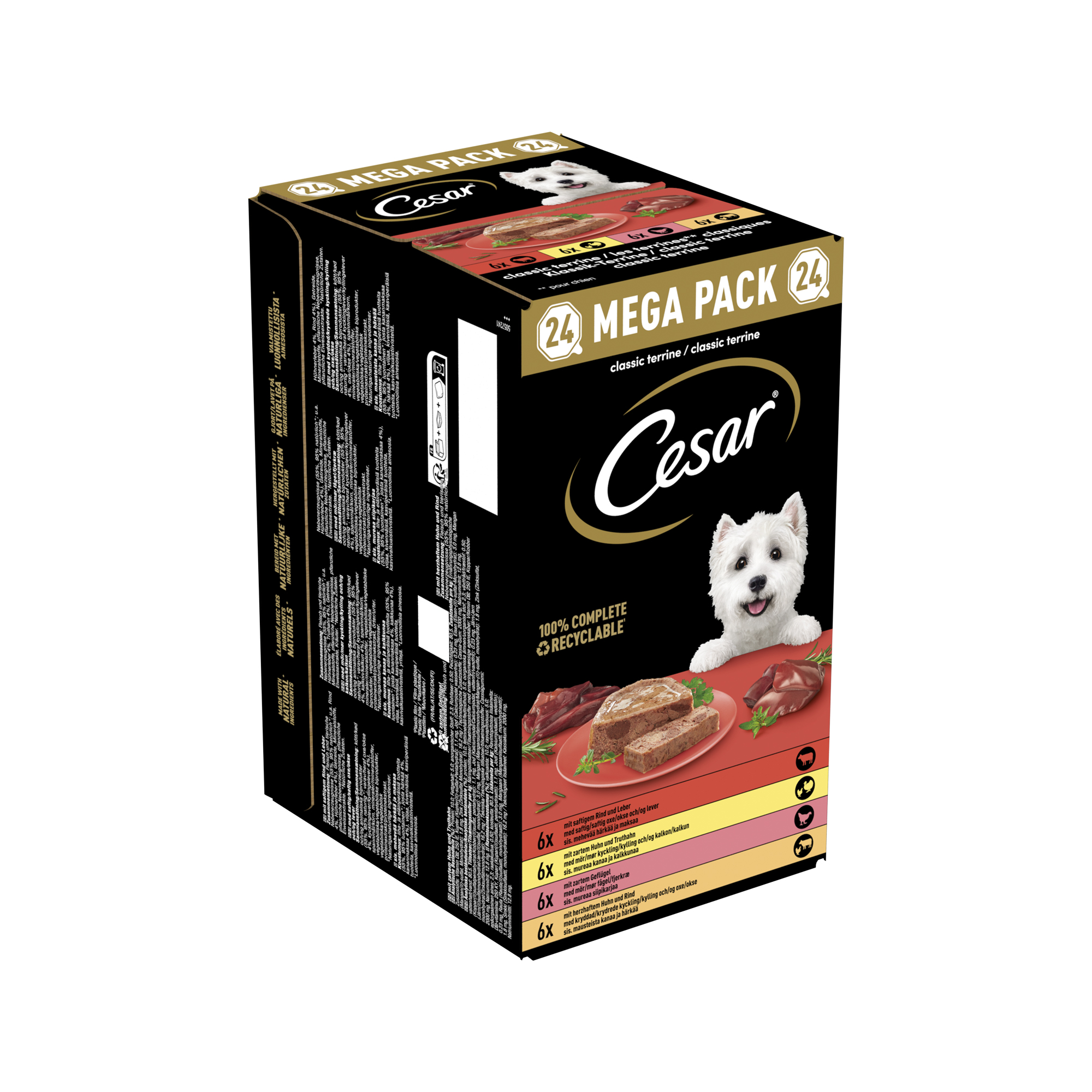Cesar Classic in Paté - Mega Pack