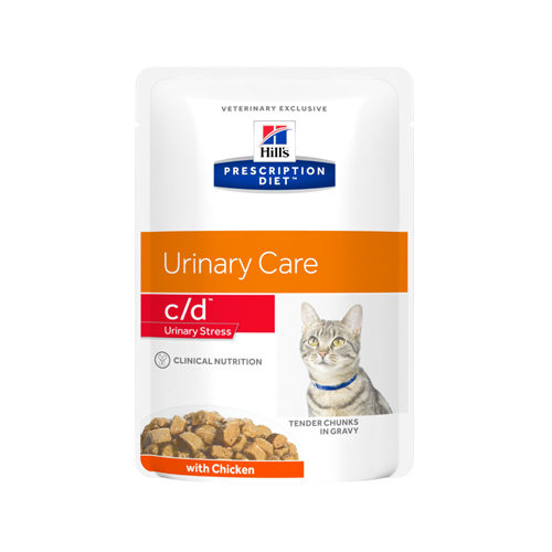 Hill's c/d Urinary Care - Urinary Stress - Prescription Diet - Feline - Maaltijdzakje