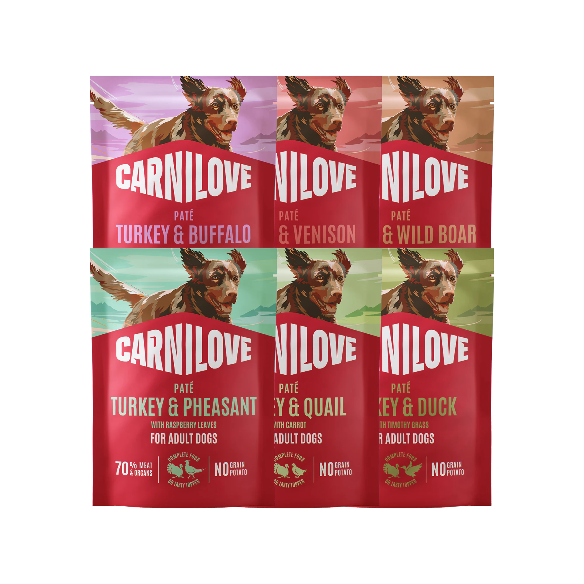 Carnilove Pouch Paté All Breeds Adult Hundefutter