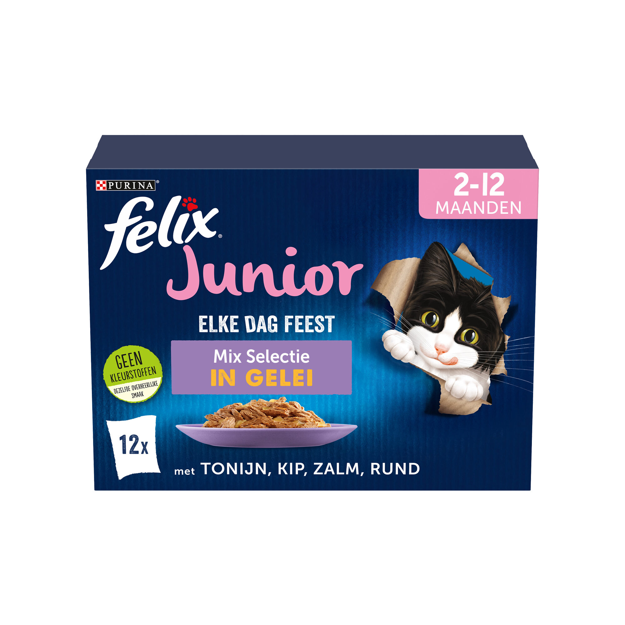 Felix Jeden Tag Party Junior - 12 x 85 gram