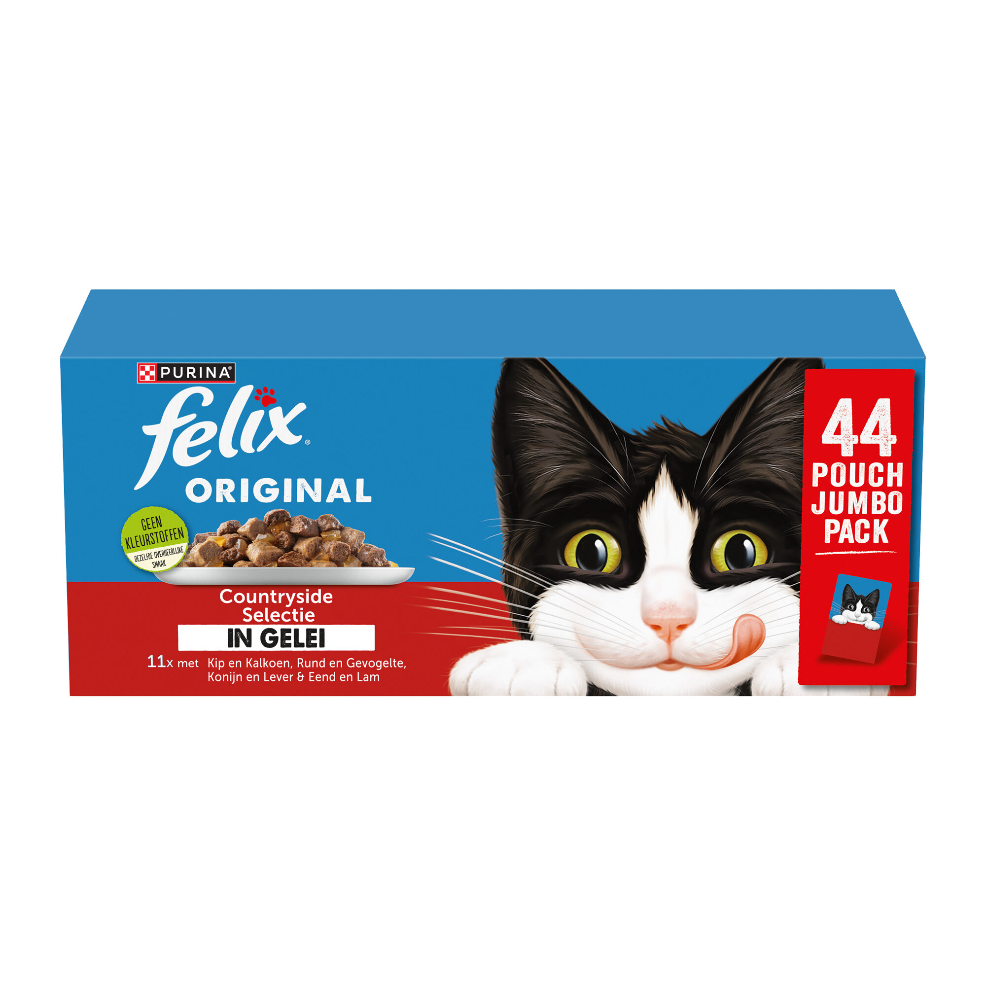 FELIX Original Sélection de Poissons en Gelée - 44 x 85 gram
