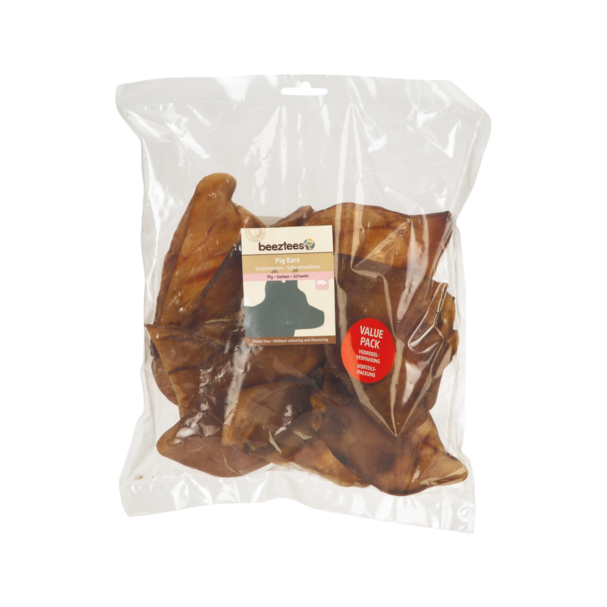 Beeztees Pig's Ears - Pack of 10