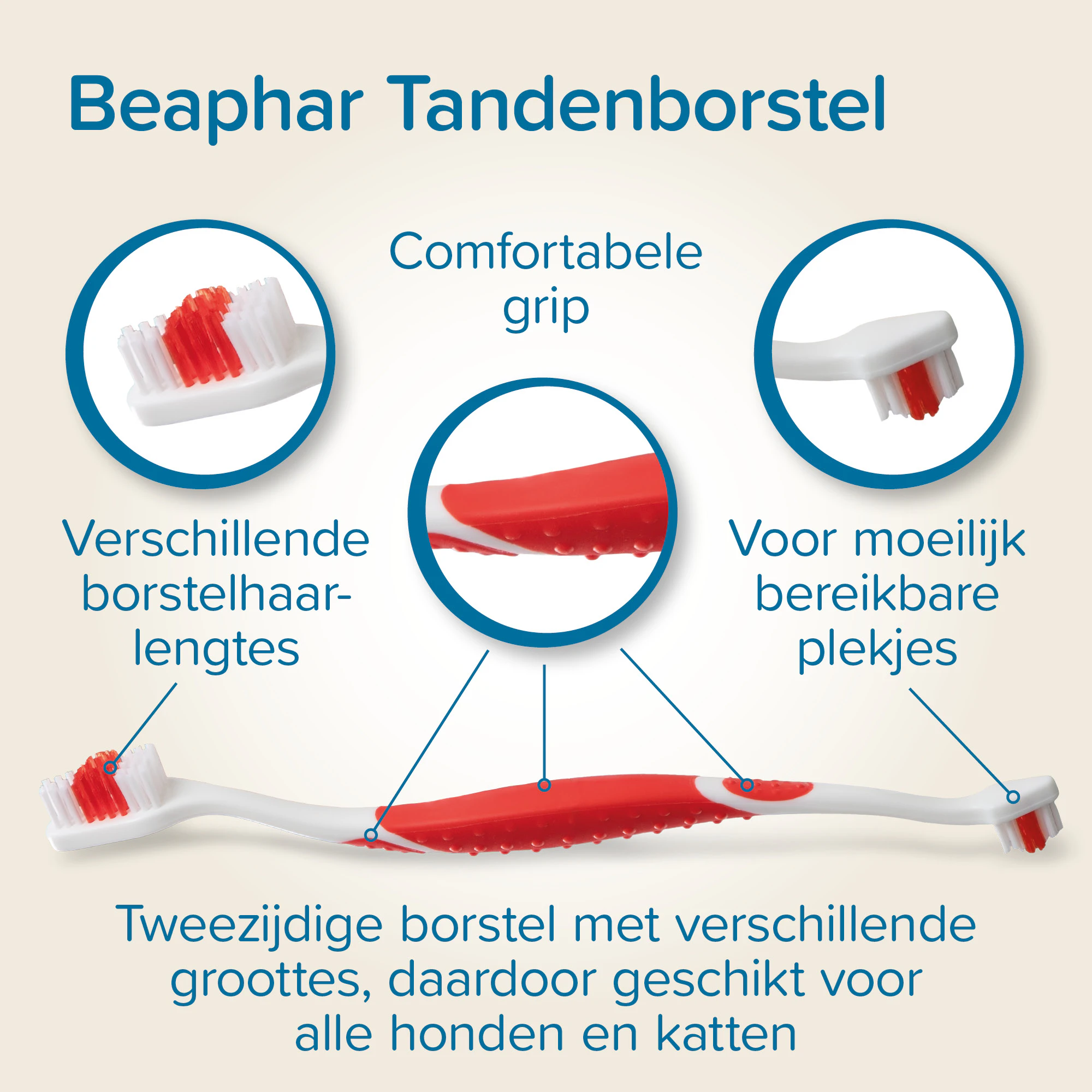 Beaphar Combi-pack Tandpasta + Tandenborstel