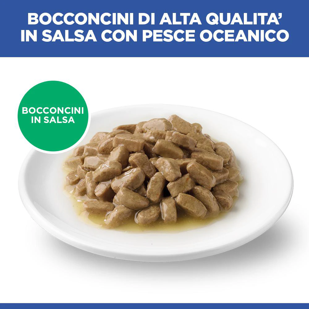 Hill's Science Plan - Kitten - Pesce di mare - Buste Cibo Umido