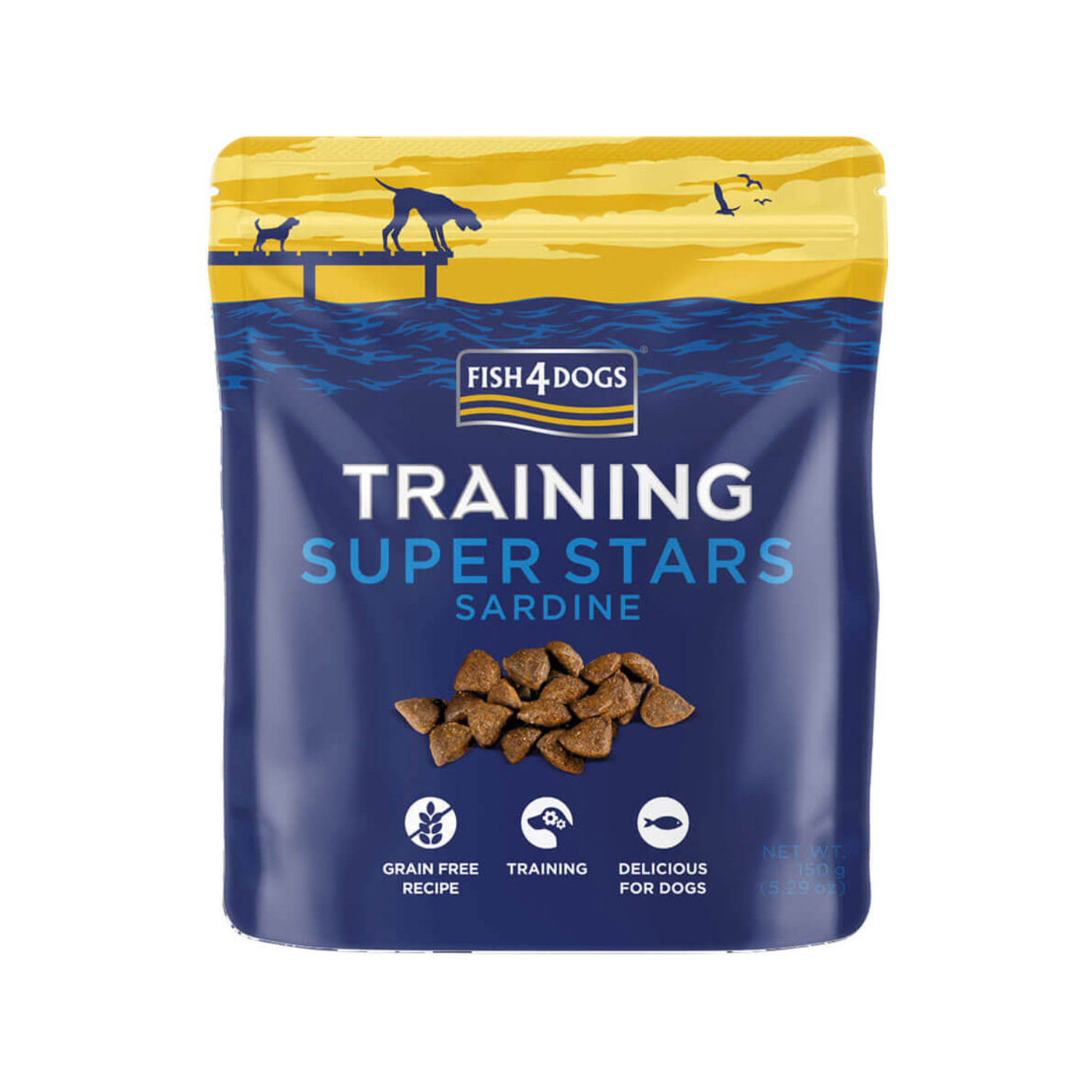 Fish4Dogs Super Star Training Treats - 150 G