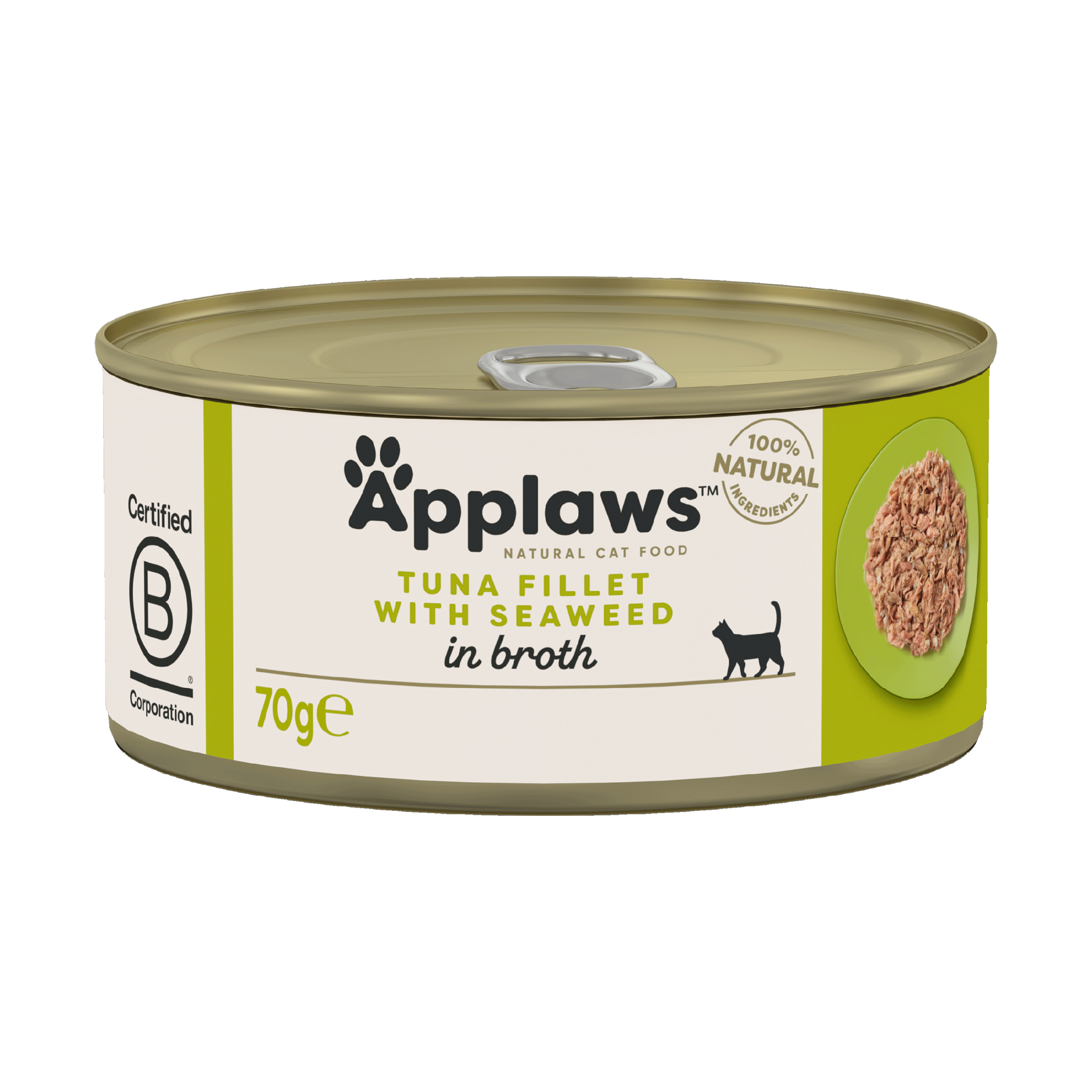 Applaws - Filet de thon et algue - Boîte - 24 x 70 g