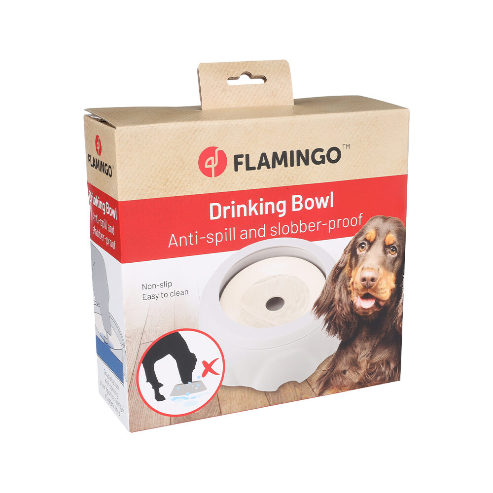 Flamingo Anti-Schmutznapf in Grau