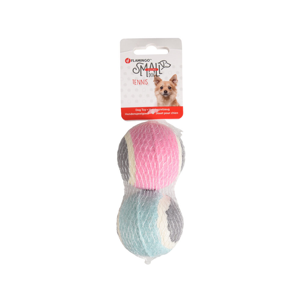 Flamingo - Bal de tennis pour chien