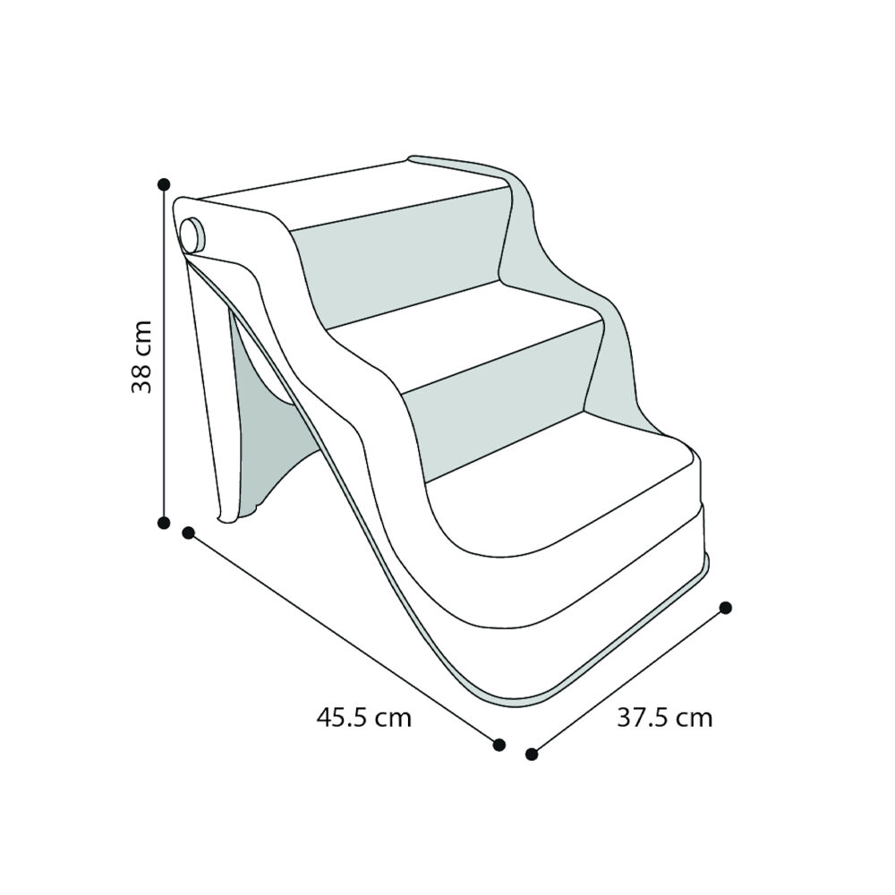 Flamingo Hundetreppe Fola