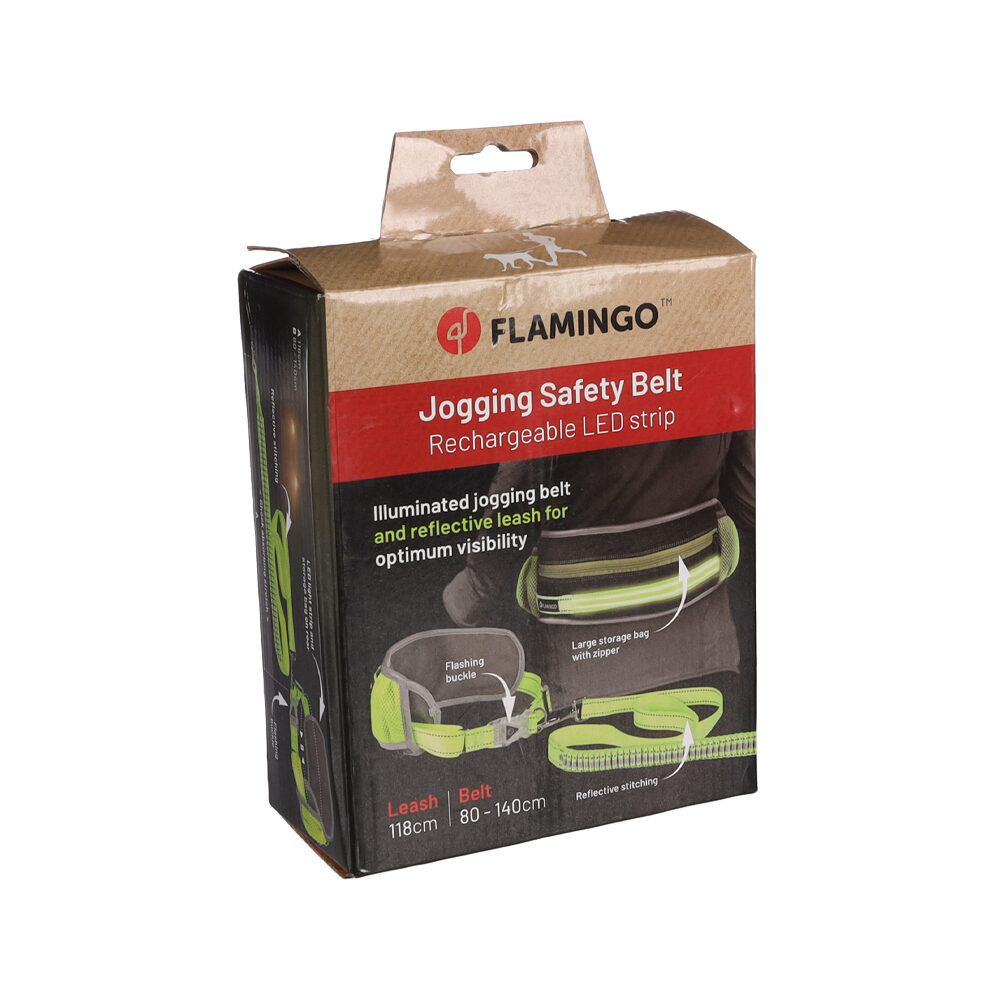 Flamingo Jogginglijn met Heupriem LED