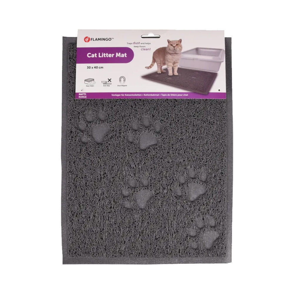 Flamingo Katzenstreu Matte Tumbi