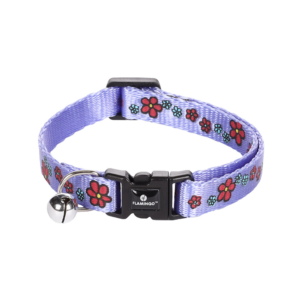 Flamingo Katzenhalsband Ziggi - Lila - 1 stück