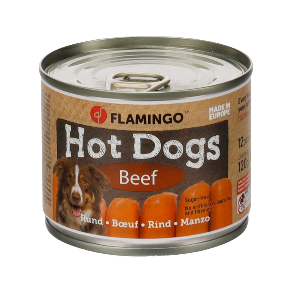 Flamingo Mini Hot Dogs - Beef - 120 g