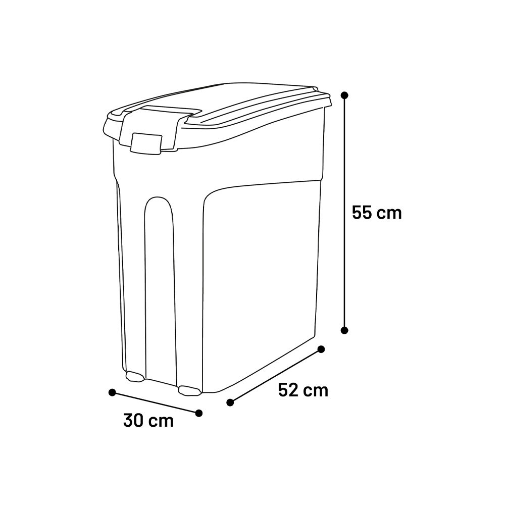 Flamingo Kody Pet Food Container